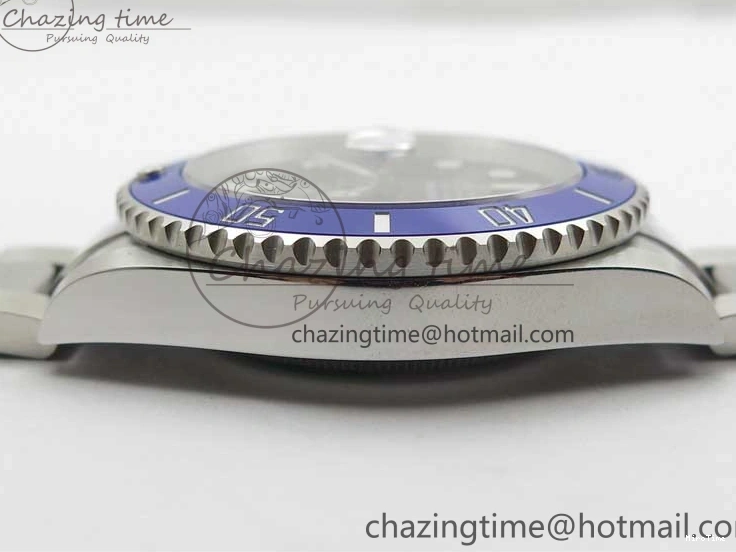 MiroTime 0319 Submariner 41mm 126619 LB Blue Ceramic EWF Black Dial on SS Bracelet A Effortless 2766